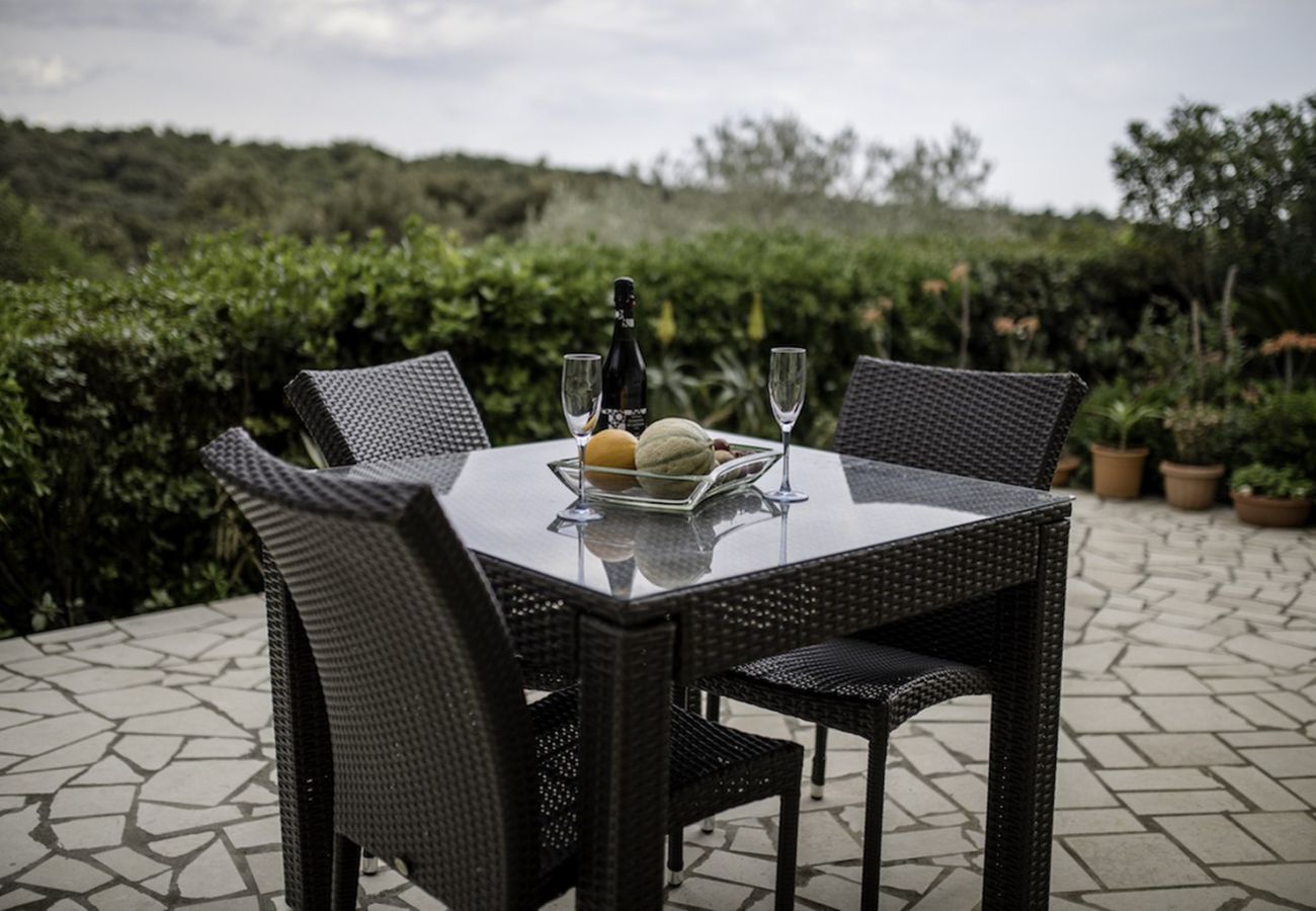 Ferienwohnung in Kampor - Petra Meerblick Apartment 5