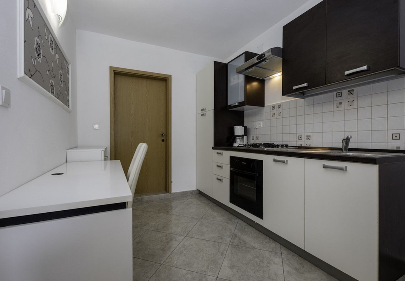 Ferienwohnung in Kampor - Petra Meerblick Apartment 5