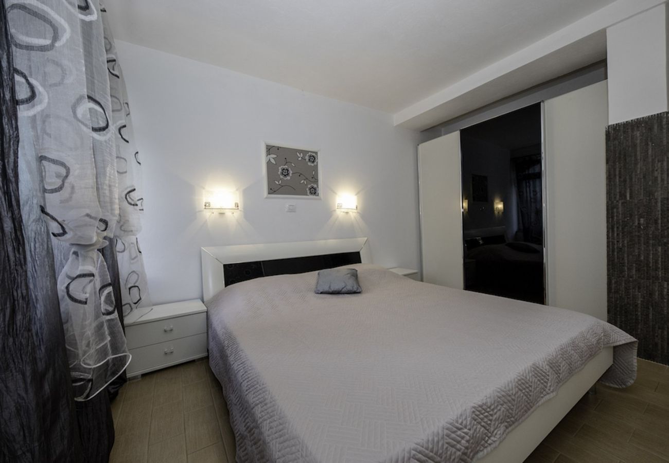 Ferienwohnung in Kampor - Petra Meerblick Apartment 5