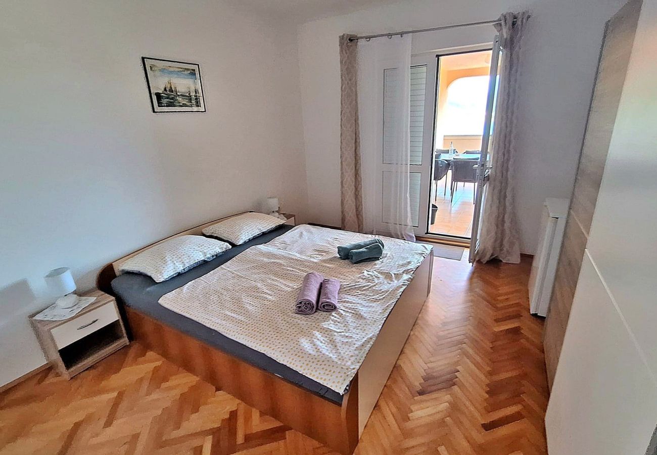 Ferienwohnung in Supetarska Draga - Apartment Nikolina 1 mit Meerblick