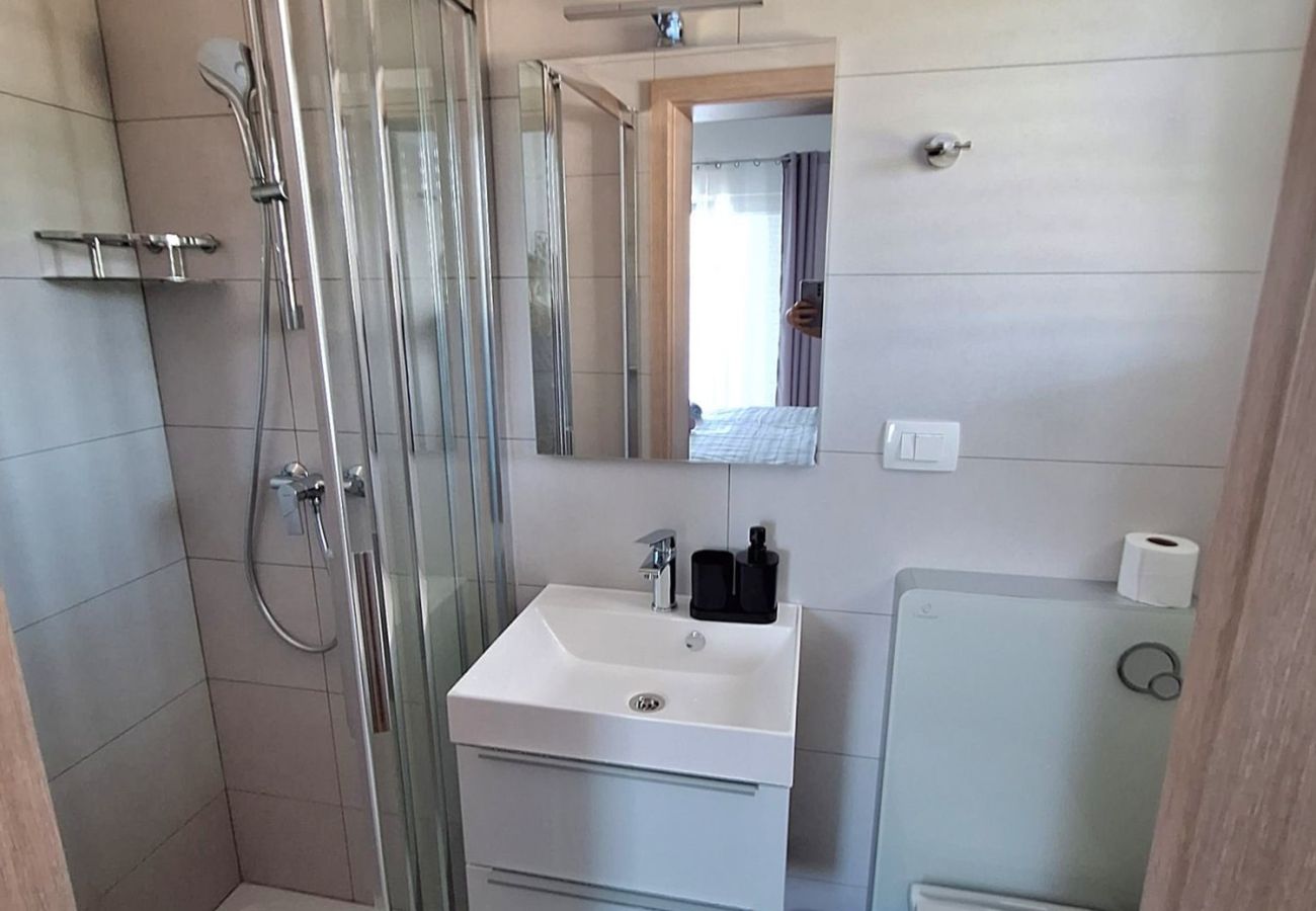 Ferienwohnung in Supetarska Draga - Apartment Nikolina 2 mit Meerblick