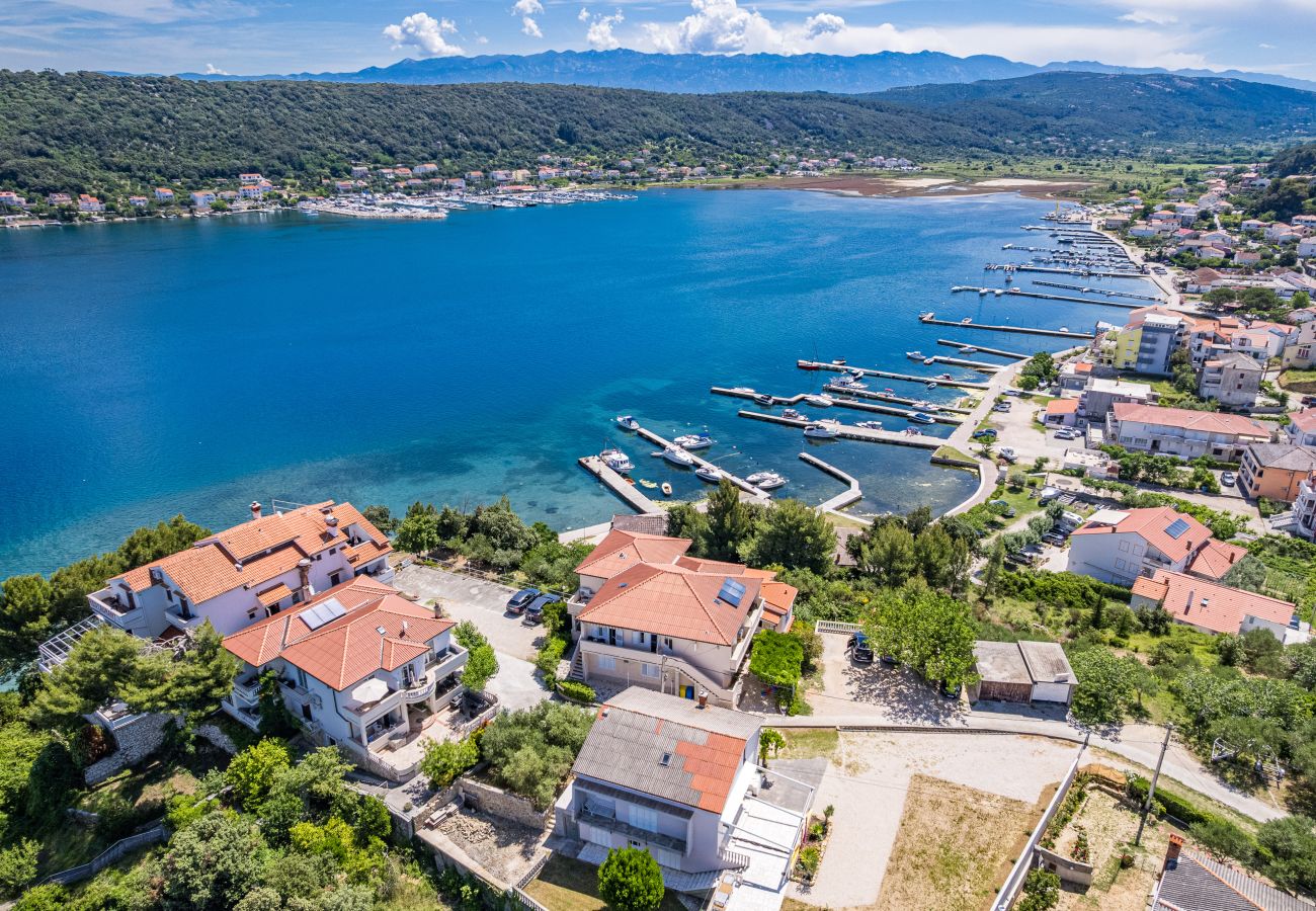 Ferienwohnung in Supetarska Draga - Apartment Nikolina 2 mit Meerblick