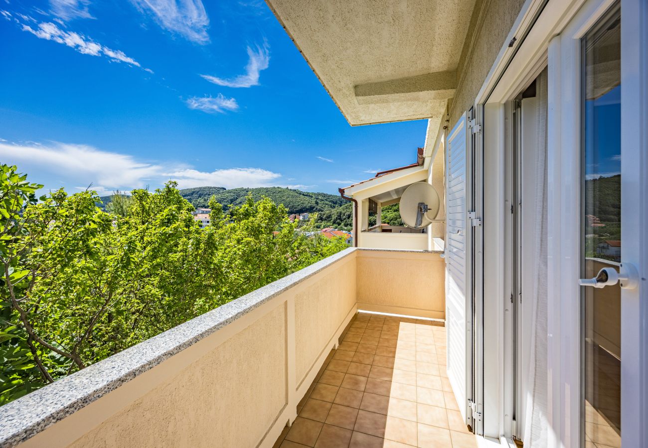 Ferienwohnung in Supetarska Draga - Apartment Nikolina 2 mit Meerblick