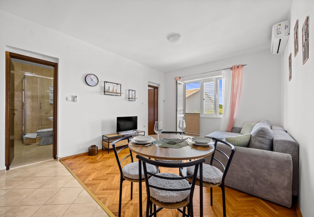 Ferienwohnung in Supetarska Draga - Apartment Nikolina 3 mit Meerblick