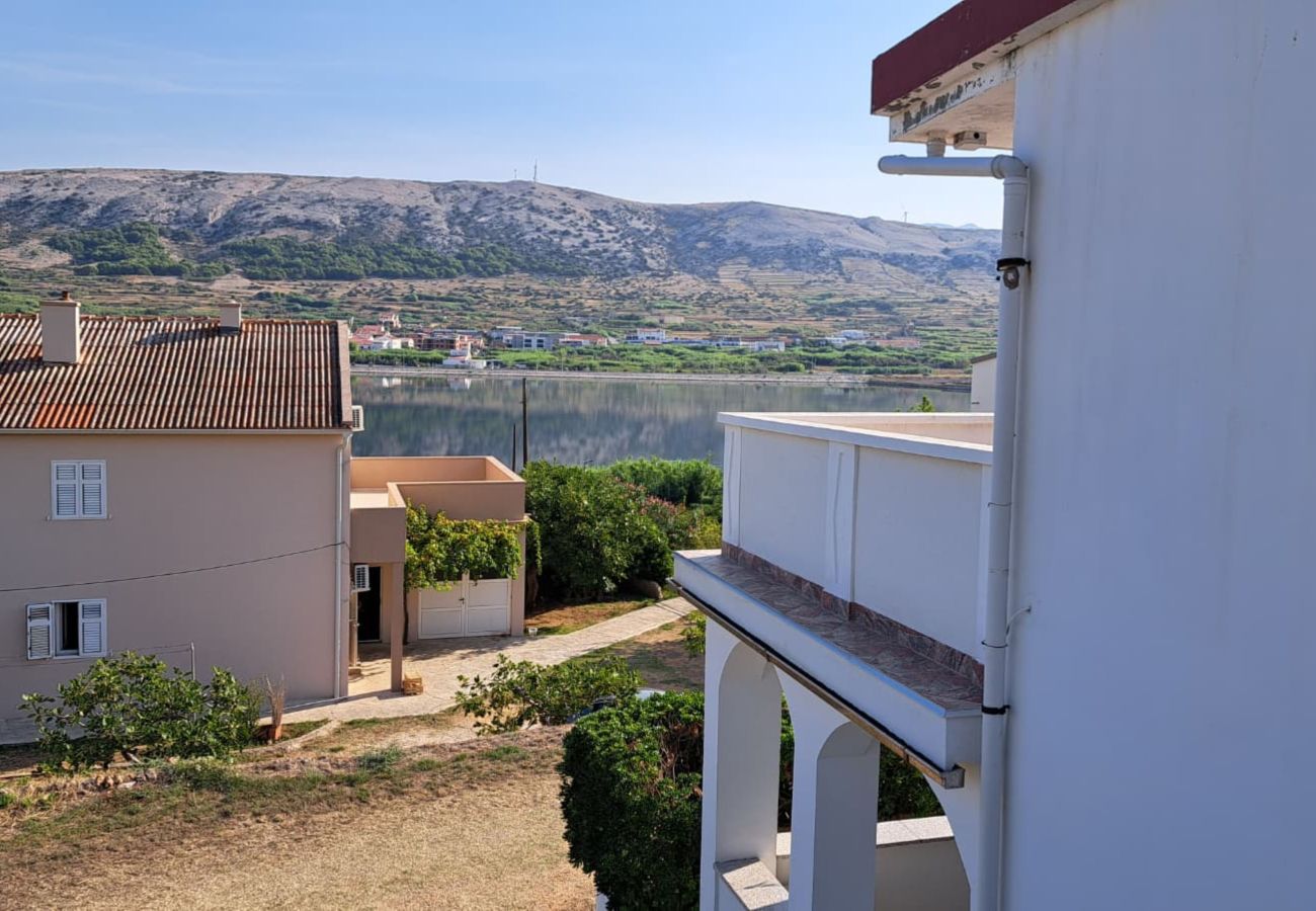Ferienwohnung in Pag - Apartments Volarić - Meerblick A2