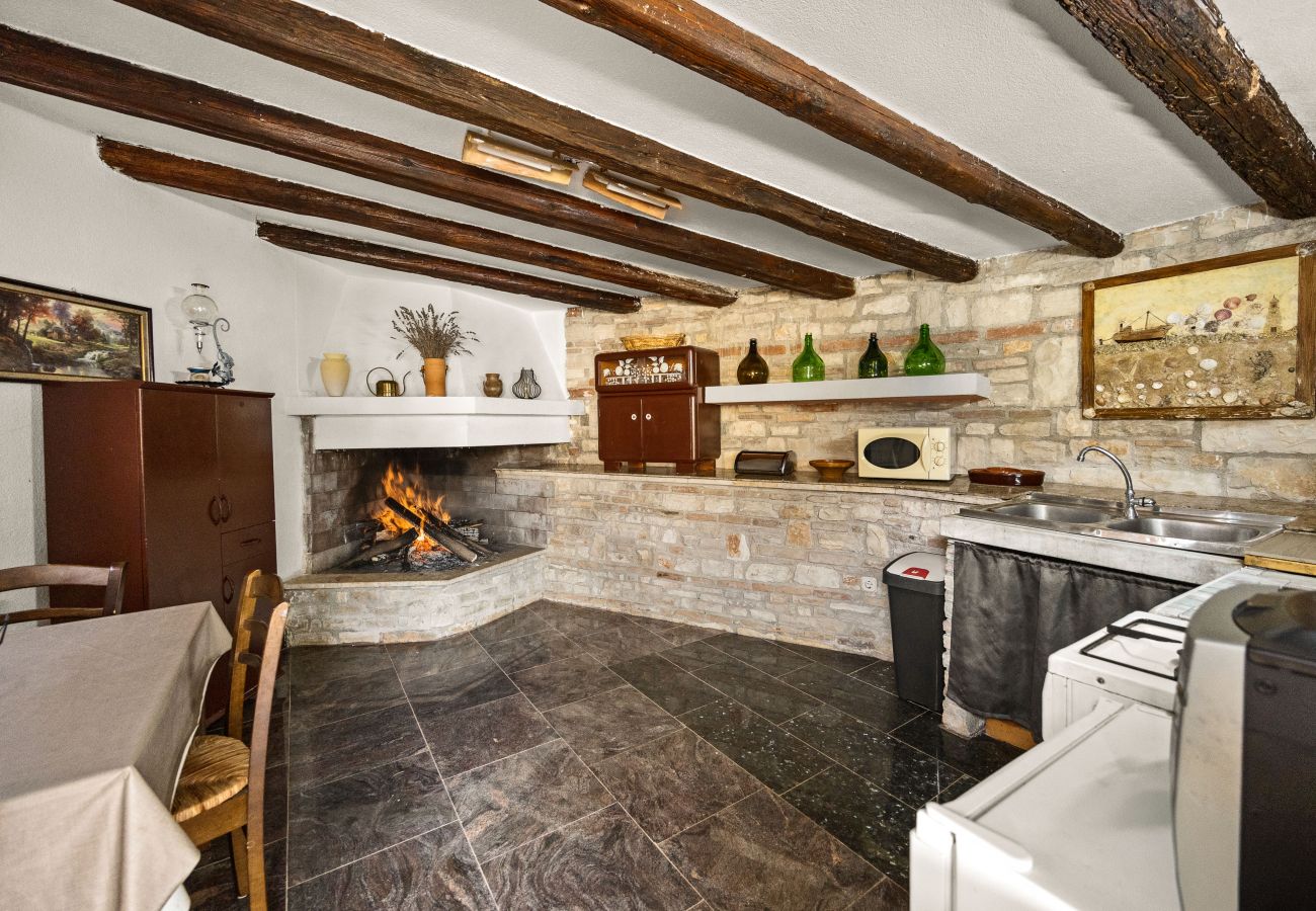 Ferienhaus in Vodnjan - Kacana Blue – Haus mit Pool, Billard und Darts