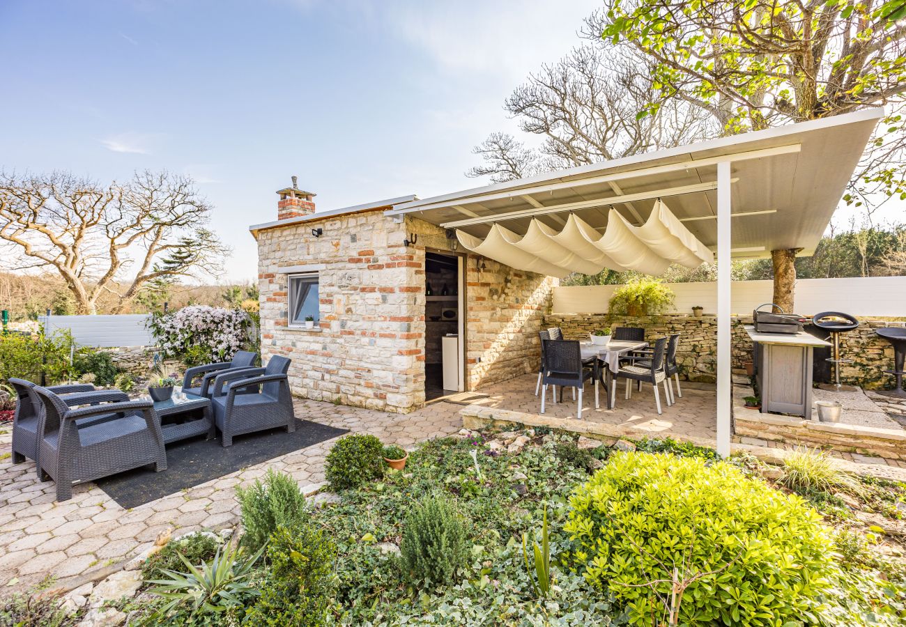 Ferienhaus in Vodnjan - Kacana Blue – Haus mit Pool, Billard und Darts