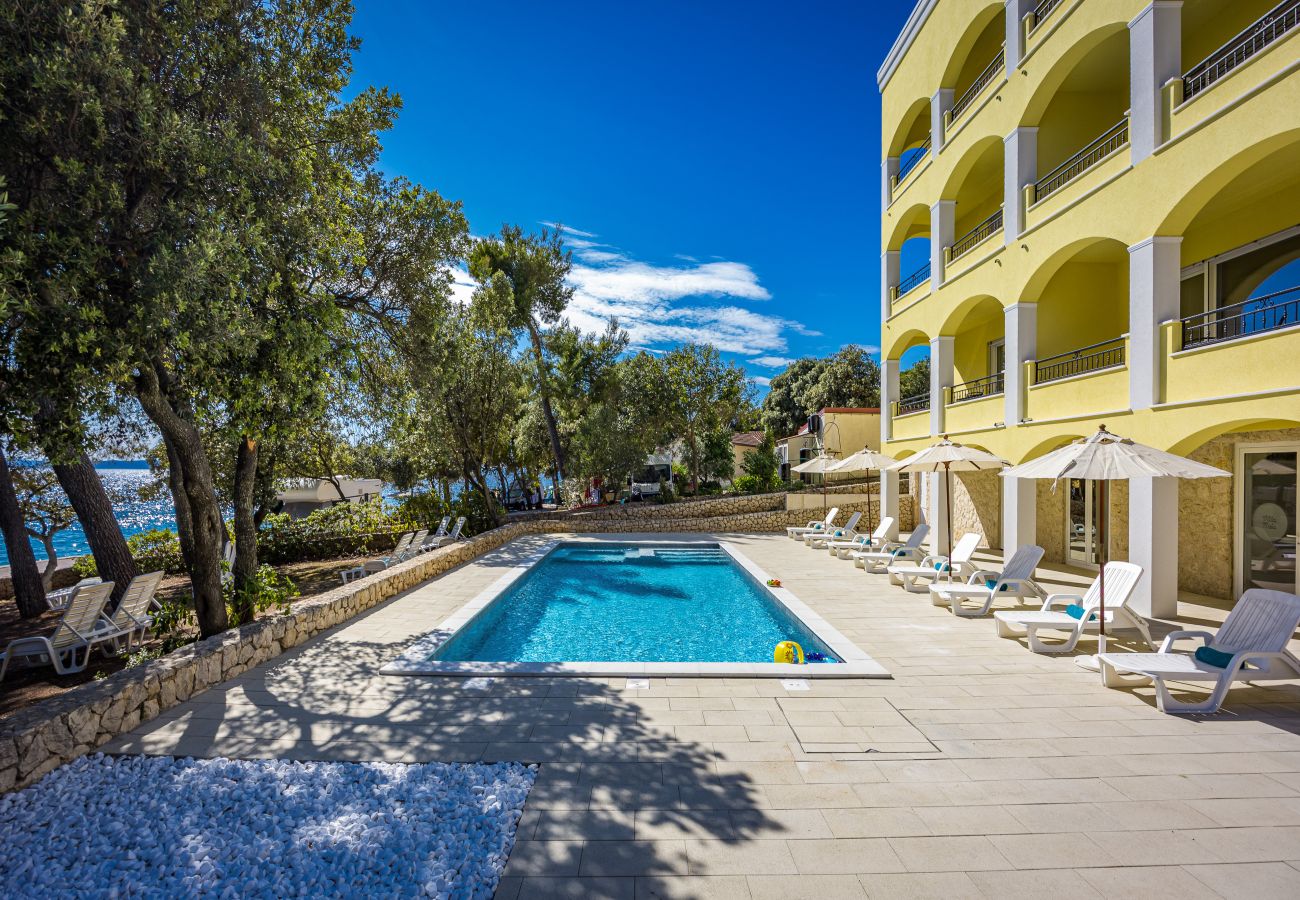 Studio in Petrcane - Villa Nela am Strand - Studio-Apartment 12