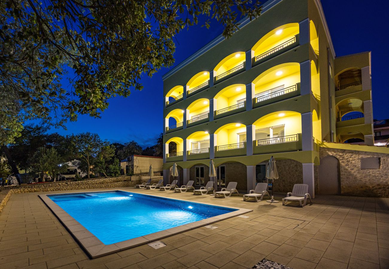 Studio in Petrcane - Villa Nela am Strand - Studio-Apartment 12
