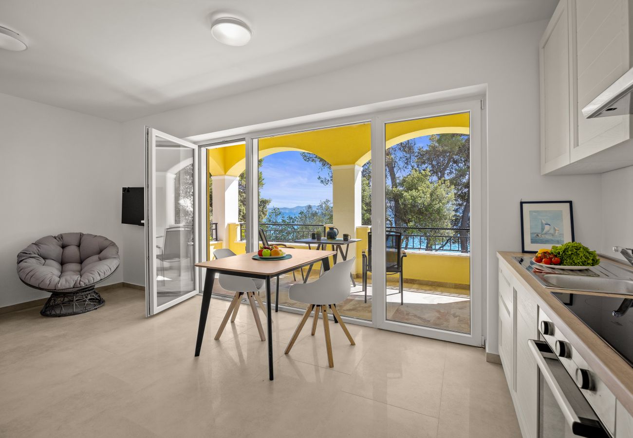 Studio in Petrcane - Villa Nela am Strand - Studio-Apartment 12