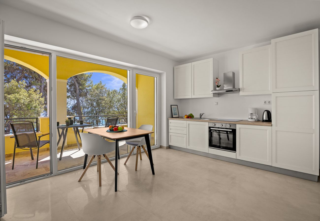 Studio in Petrcane - Villa Nela am Strand - Studio-Apartment 12