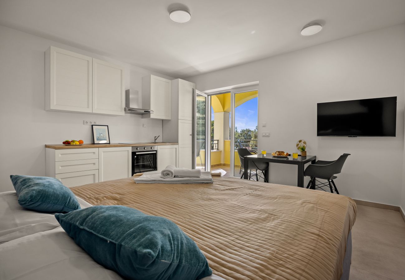Studio in Petrcane - Villa Nela am Strand - Studio-Apartment 24