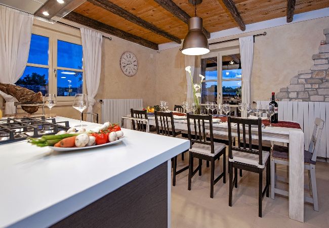 Villa in Krmed - Villa Tomani - Pool, Jacuzzi, Sport Courts Villa in Krmed - Villa Tomani - Pool, Jacuzzi, Sport Courts