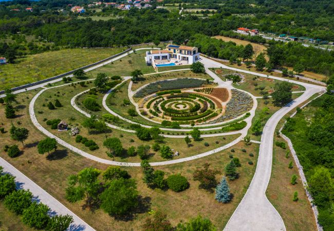 Villa in Filipana - Spiral Garden, Lavender Fields, Pool - Arkaim Villa in Filipana - Spiral Garden, Lavender Fields, Pool - Arkaim