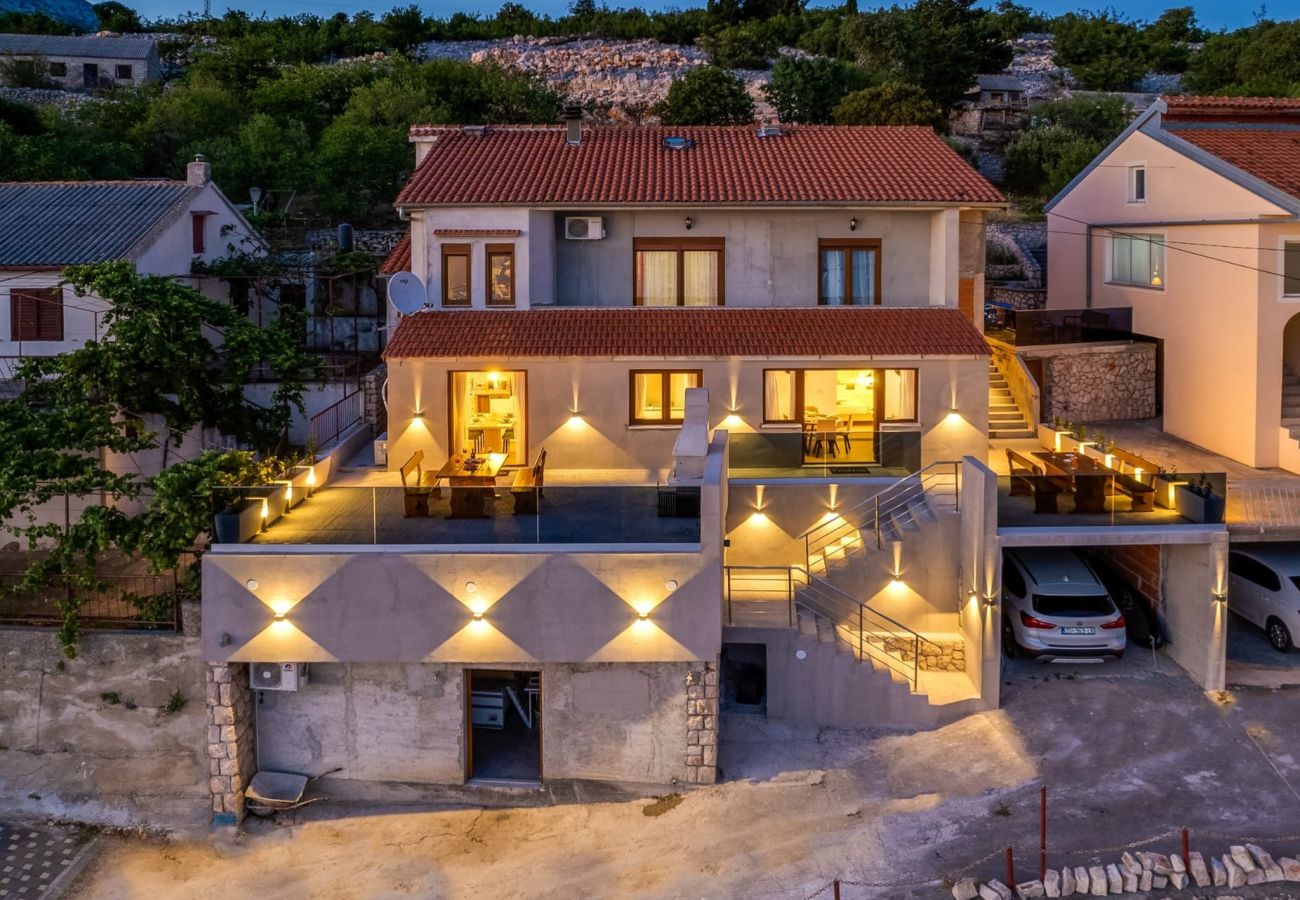 Apartment in Karlobag - Apartments Rina - one bedroom apartment with a sea view A2