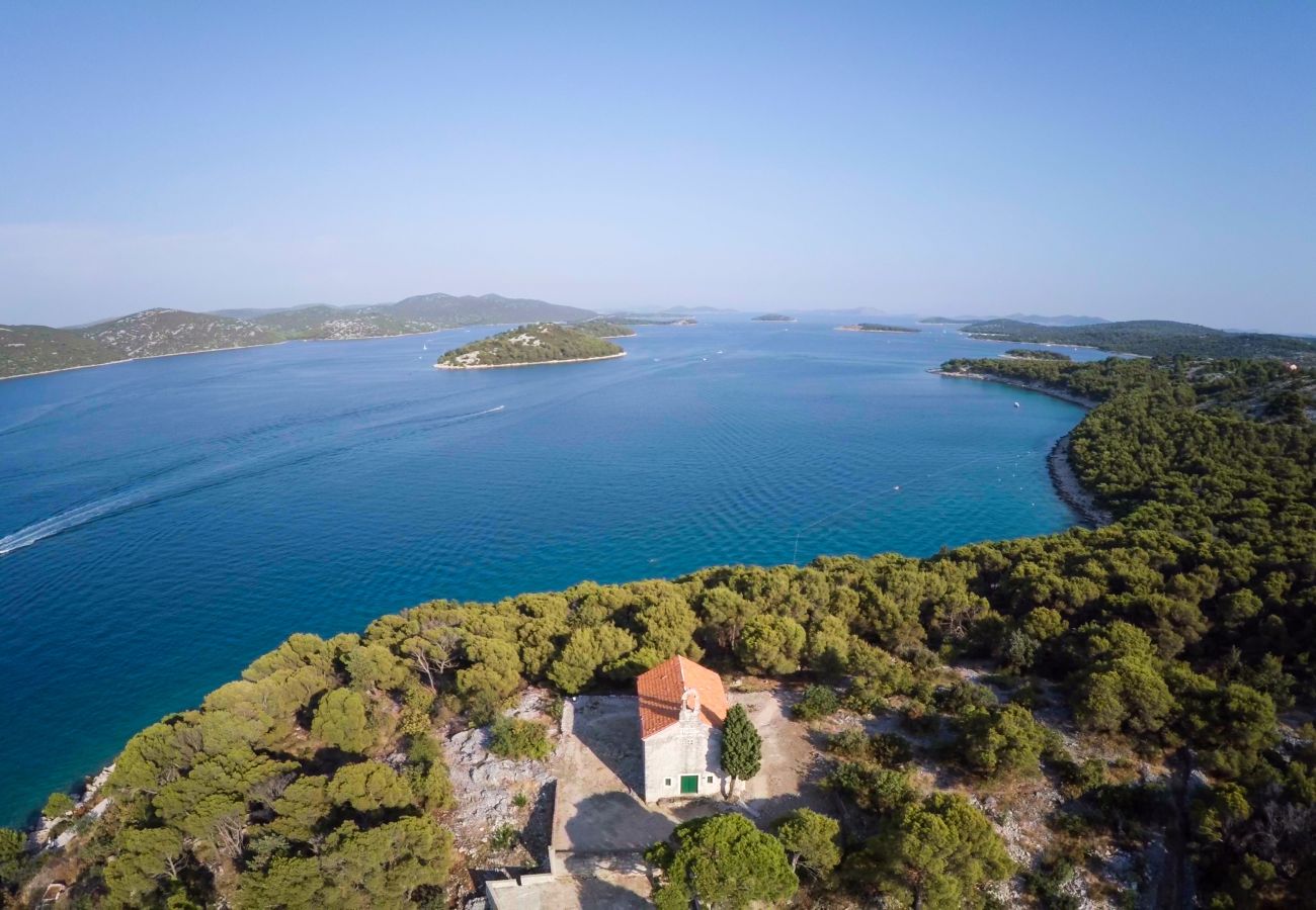 Apartment in Tisno - Apartments Kaina Tisno - sea view (blue)