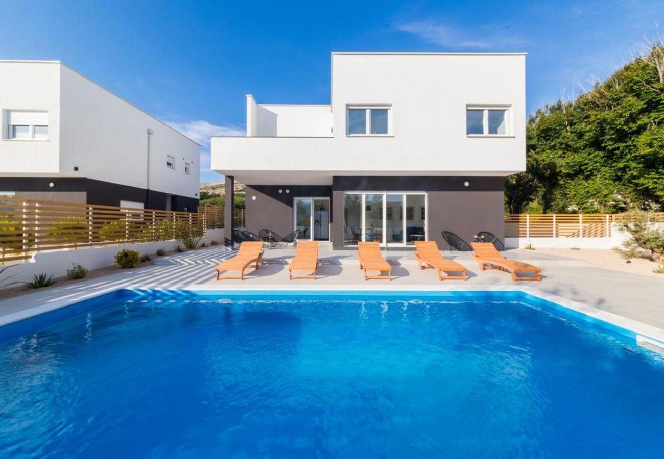 Villa in Pag - Villa Belveder I - Four bedroom house with outdoor pool