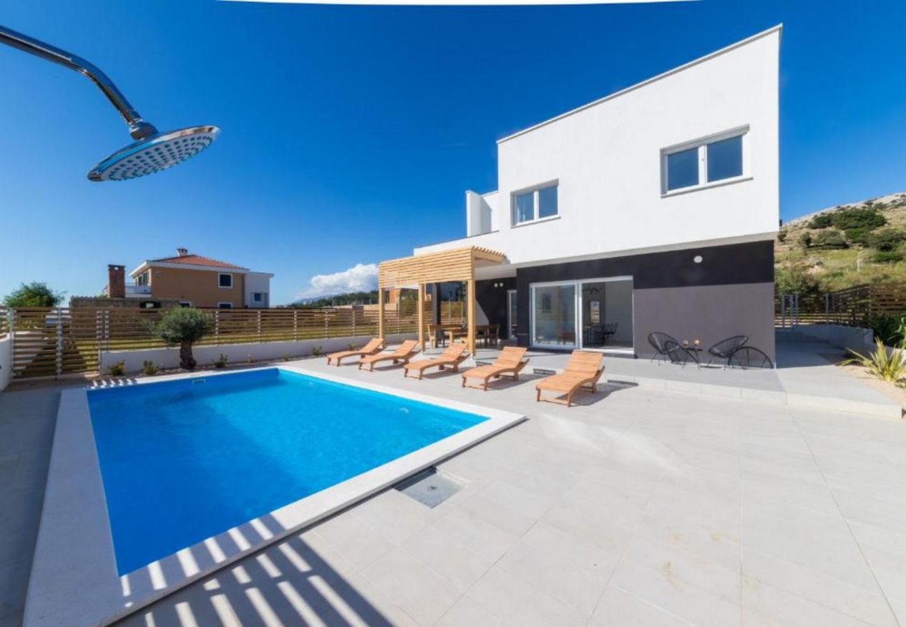 Villa in Pag - Villa Belveder II - Four bedroom house with outdoor pool