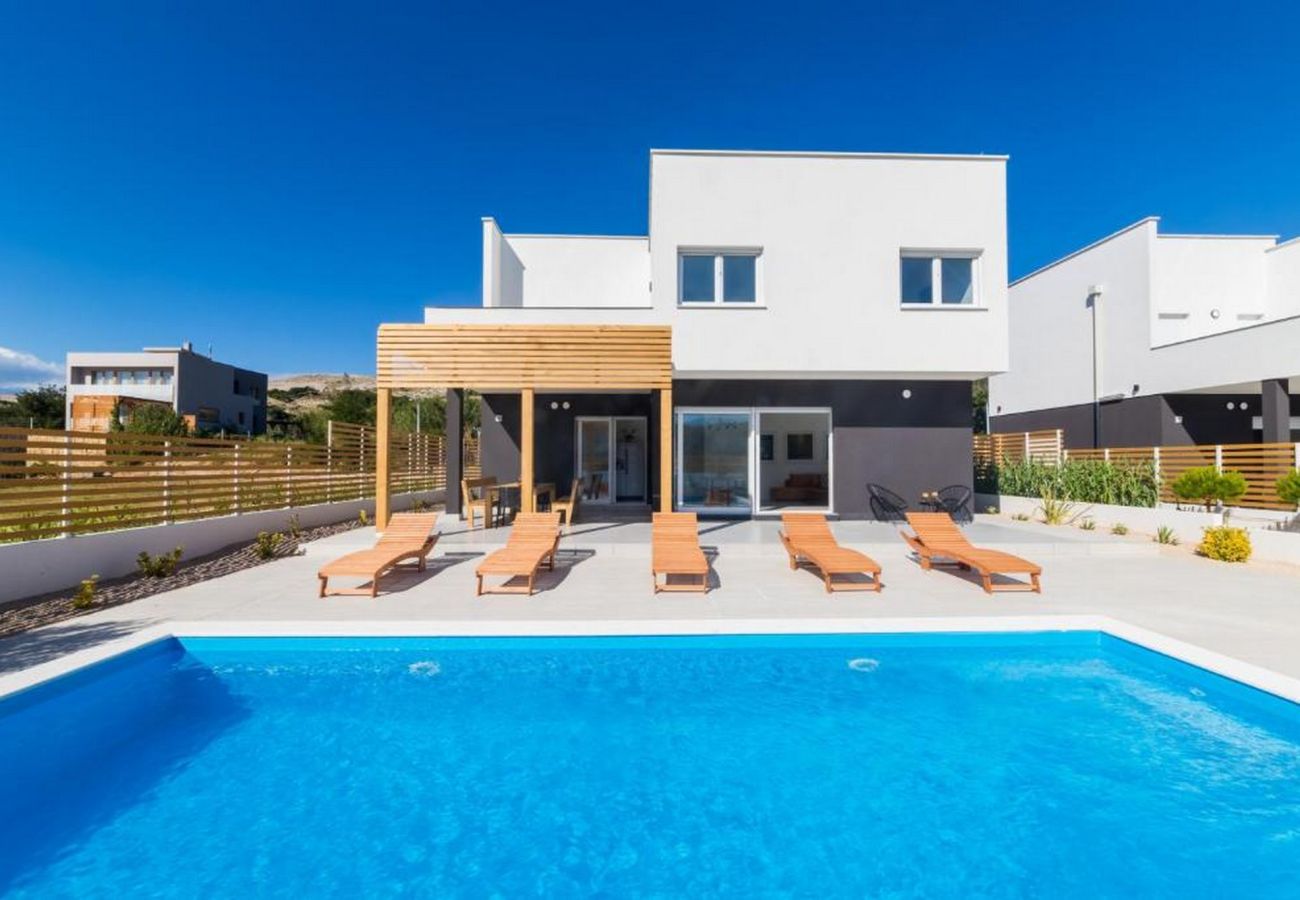 Villa in Pag - Villa Belveder II - Four bedroom house with outdoor pool