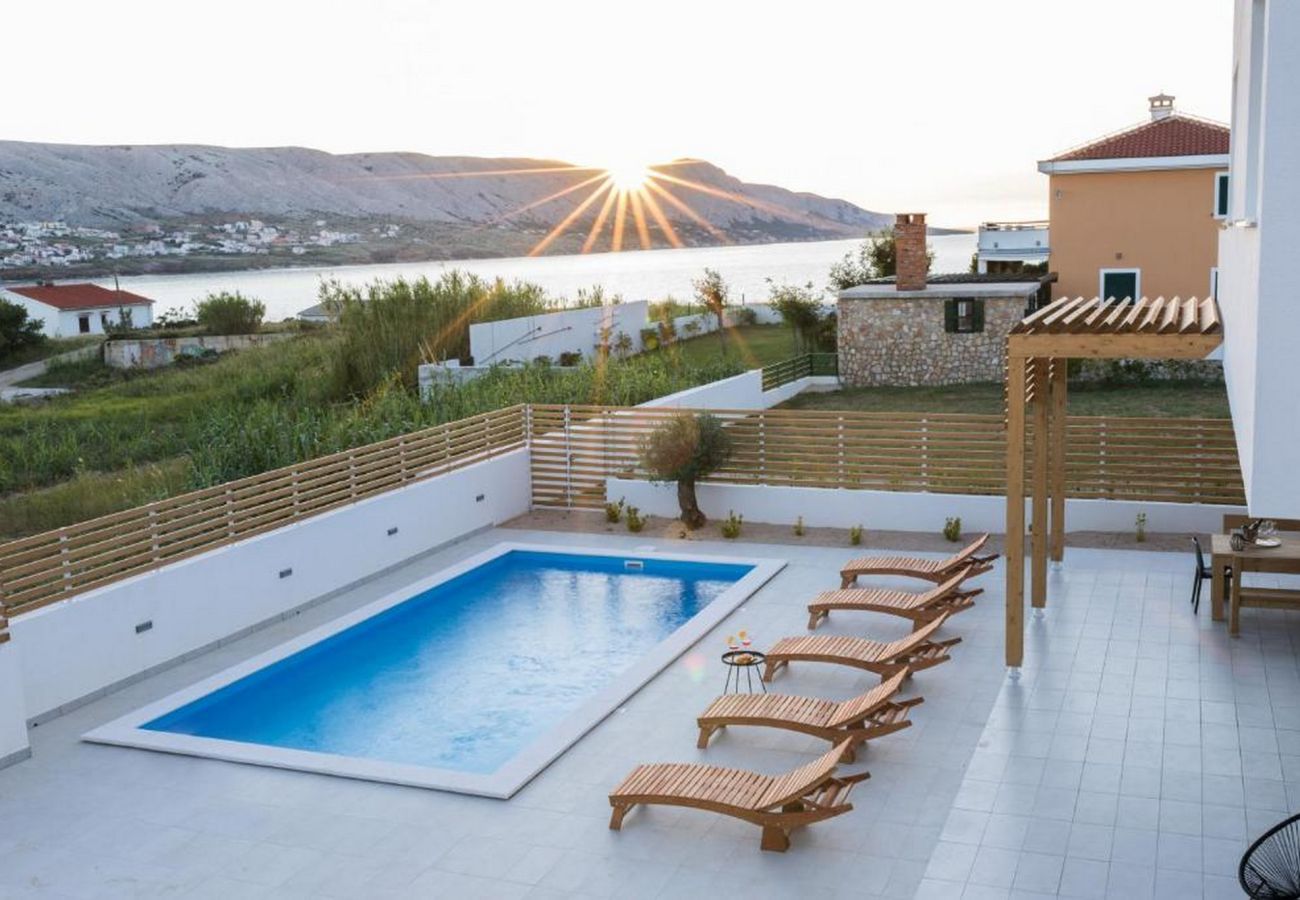 Villa in Pag - Villa Belveder II - Four bedroom house with outdoor pool