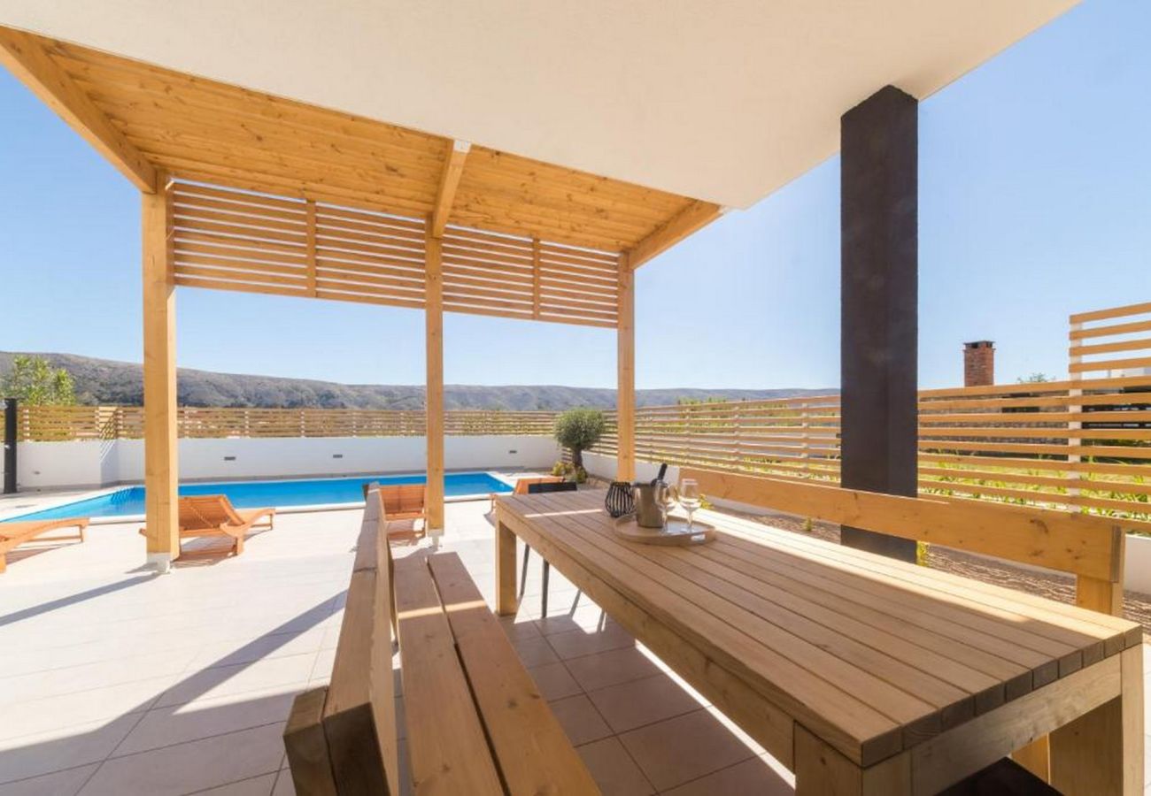 Villa in Pag - Villa Belveder II - Four bedroom house with outdoor pool