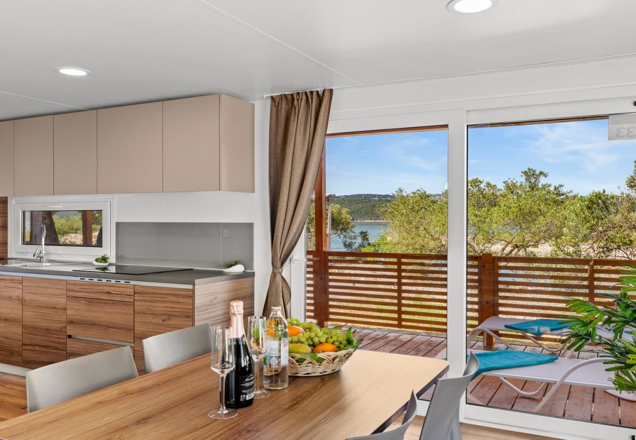 Mobile home in Šibenik - Resort Luxury Mobile Home (4+1) view Marina