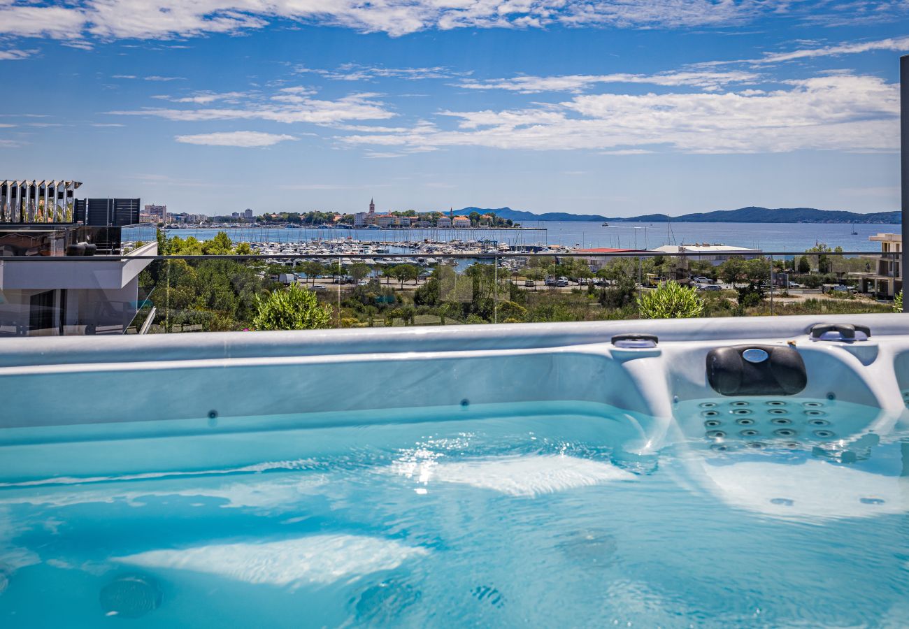 Apartment in Zadar - Olive Luxe Penthouse with Jacuzzi and Sea View 