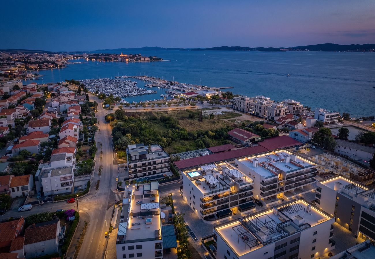 Apartment in Zadar - Olive Luxe Penthouse with Jacuzzi and Sea View 